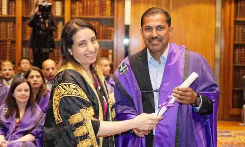 Chandigarh: दत्ता को लंदन रॉयल कॉलेज फेलो की उपाधि मिली Chandigarh: दत्ता को लंदन रॉयल कॉलेज फेलो की उपाधि मिली