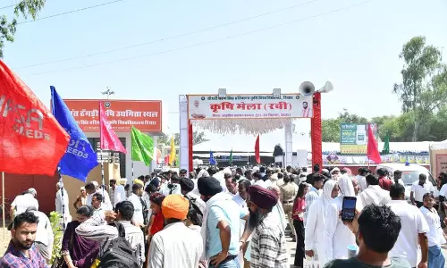 Hisar विश्वविद्यालय कृषि मेले में 1.2 लाख से अधिक किसान शामिल हुए Hisar विश्वविद्यालय कृषि मेले में 1.2 लाख से अधिक किसान शामिल हुए