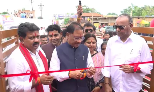 CM साय ने करेलीबड़ी में महतारी सदन का किया शुभारंभ