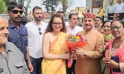 कांग्रेस कार्यकर्ताओं द्वारा कंगना रनौत के Sundernagar दौरे का विरोध करने पर तनाव बढ़ा