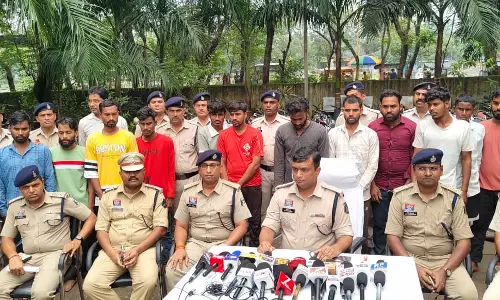 18 चोर 52 बाइक के साथ गिरफ्तार, चुराते थे मास्टर Key से