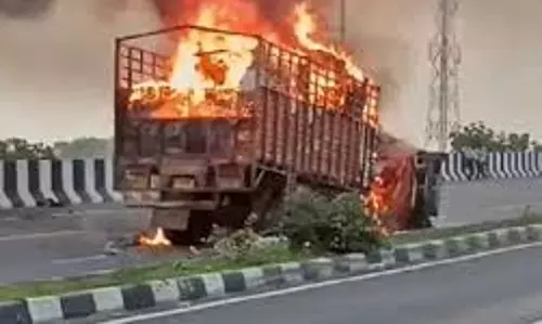 Aligarh: चार युवकों और चालक की सड़क हादसे में मौत Aligarh: चार युवकों और चालक की सड़क हादसे में मौत