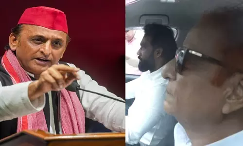 Lucknow: अखिलेश यादव बोले, आजम खान पर झूठे मुकदमे वापस होंगे Lucknow: अखिलेश यादव बोले, आजम खान पर झूठे मुकदमे वापस होंगे