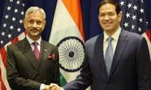 जयशंकर ने मार्को रुबियो से मुलाकात की जयशंकर ने मार्को रुबियो से मुलाकात की