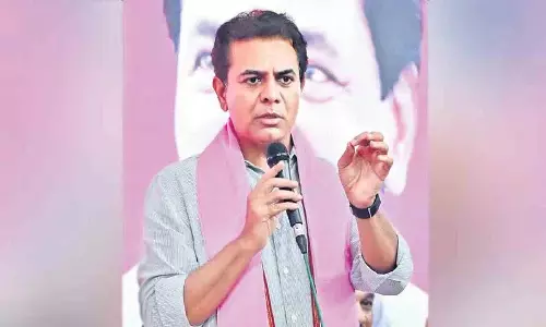 KTR को ताल हेल्थफेस्ट 2025 के मुख्य अतिथि के रूप में आमंत्रित किया गया KTR को ताल हेल्थफेस्ट 2025 के मुख्य अतिथि के रूप में आमंत्रित किया गया