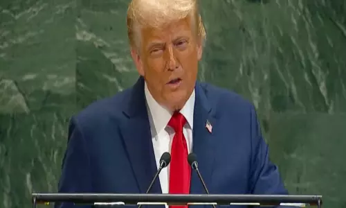 मैंने सिर्फ़ 7 महीनों में 7 अकल्पनीय युद्धों को समाप्त कर दिया है: UNGA के 80वें सत्र में ट्रंप मैंने सिर्फ़ 7 महीनों में 7 अकल्पनीय युद्धों को समाप्त कर दिया है: UNGA के 80वें सत्र में ट्रंप