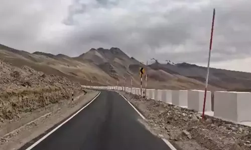 जम्मू-कश्मीर: Ladakh में हानले-चुमार सड़क अब आम जनता के लिए खुली