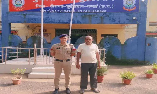 छुईखदान पुलिस की बड़ी सफलता, 7 साल से फरार आरोपी हरिसिकेश साहु गिरफ्तार छुईखदान पुलिस की बड़ी सफलता, 7 साल से फरार आरोपी हरिसिकेश साहु गिरफ्तार