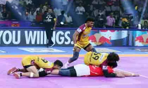 PKL: भरत और विजय ने तेलुगु टाइटंस को गुजरात जायंट्स पर 1 अंक से जीत दिलाई