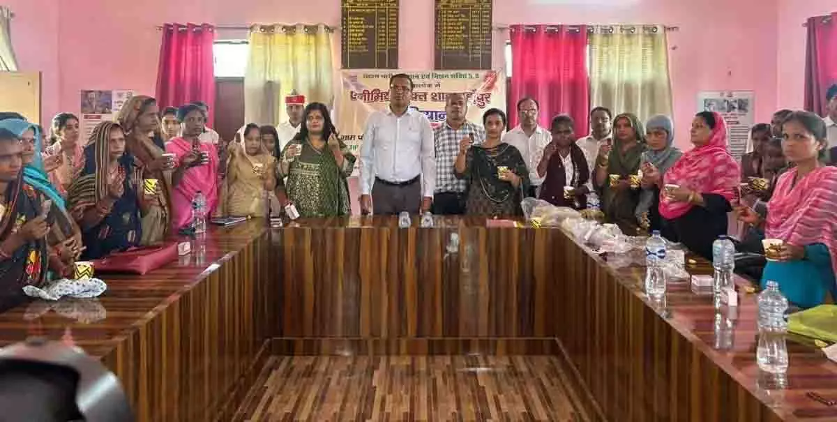 शाहजहाँपुर में एनीमिया के खिलाफ ऐतिहासिक जनअभियान शाहजहाँपुर में एनीमिया के खिलाफ ऐतिहासिक जनअभियान
