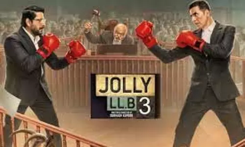 Jolly LLB 3 Collection : हिट होने वाली है Jolly LLB 3,डेली कर रही है बंपर कमाई Jolly LLB 3 Collection : हिट होने वाली है Jolly LLB 3,डेली कर रही है बंपर कमाई