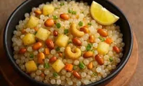 Sabudana Pulao :नवरात्रि व्रत स्पेशल, घर पर ऐसे बनाएं साबूदाना पुलाव Sabudana Pulao :नवरात्रि व्रत स्पेशल, घर पर ऐसे बनाएं साबूदाना पुलाव