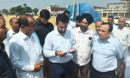 DC ने यमुनानगर जिले की छछरौली, व्यासपुर अनाज मंडियों का निरीक्षण किया