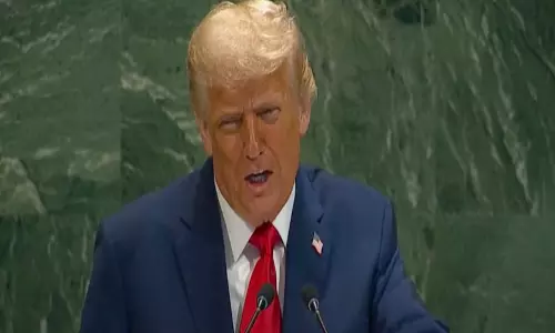 ट्रम्प ने UNGA में तकनीकी गड़बड़ी पर चुटकी ली