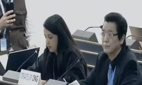 फ़ैज़ा रिफ़त ने UNHRC में वैश्विक आतंकवाद में पाकिस्तान की भूमिका पर प्रकाश डाला फ़ैज़ा रिफ़त ने UNHRC में वैश्विक आतंकवाद में पाकिस्तान की भूमिका पर प्रकाश डाला