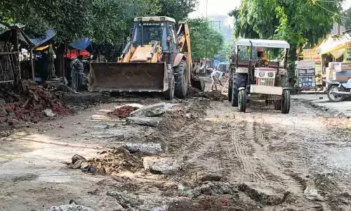 Ludhiana: सिद्धू अस्पताल रोड पर मरम्मत कार्य शुरू