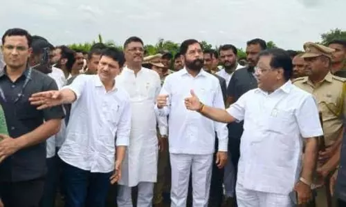 Eknath Shinde ने किसानों के बांध क्षति का निरीक्षण किया, मदद पर जोर दिया!