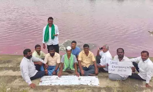 Sangareddy: पर्यावरण सुरक्षा के लिए ग्रामीणों ने आवाज़ उठाई