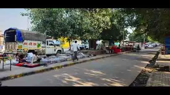 Panchkula: सब्जी मंडियों में ट्रैफिक जाम की समस्या Panchkula: सब्जी मंडियों में ट्रैफिक जाम की समस्या