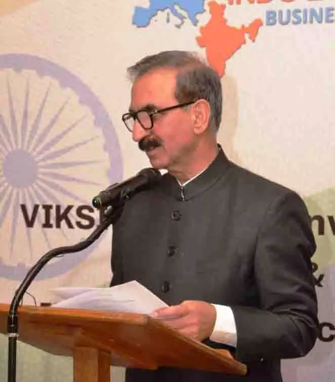 CM Sukhu ने वैश्विक निवेशकों को पर्यटन और IT के क्षेत्र में संभावनाएं तलाशने के लिए आमंत्रित किया CM Sukhu ने वैश्विक निवेशकों को पर्यटन और IT के क्षेत्र में संभावनाएं तलाशने के लिए आमंत्रित किया