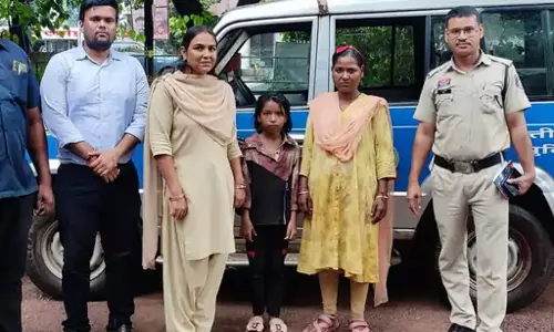 बच्ची गुमी दुर्ग रेलवे स्टेशन में, पुलिस की सतर्कता से सकुशल बरामद