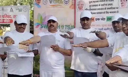 नगर पालिका ने 156 घंटे का महासफाई अभियान शुरू किया नगर पालिका ने 156 घंटे का महासफाई अभियान शुरू किया