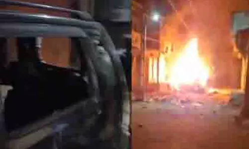 Bahiyal गरबा उत्सव पर पथराव, पुलिस ने 60 लोगों को किया हिरासत में Bahiyal गरबा उत्सव पर पथराव, पुलिस ने 60 लोगों को किया हिरासत में