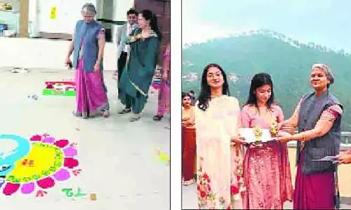 HPNLU के स्थापना सप्ताह में रंगोली और फोटोग्राफी प्रतियोगिताओं ने रौनक बिखेरी