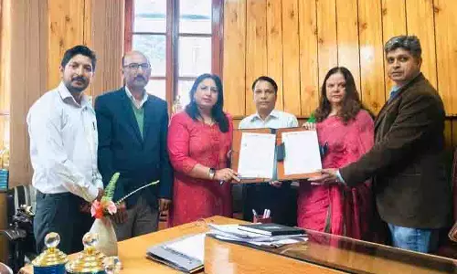 Sanjauli College ने कौशल विकास के लिए बद्दी विश्वविद्यालय के साथ समझौता किया