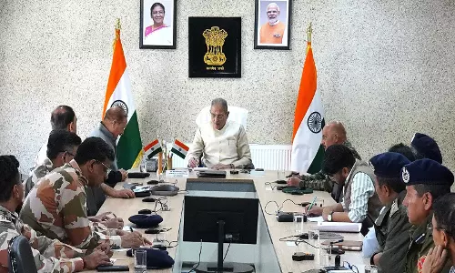 एलजी कविंदर गुप्ता ने लद्दाख में विरोध प्रदर्शन के बाद सुरक्षा समीक्षा बैठक की अध्यक्षता