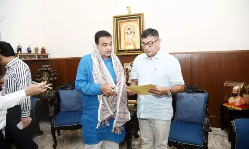 राज्य भाजपा अध्यक्ष ने गडकरी से सिक्किम की कनेक्टिविटी चुनौतियों का समाधान करने का आग्रह किया