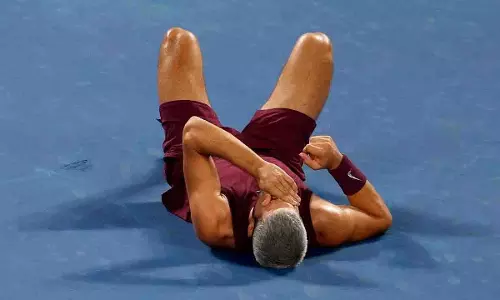 Japan Open की शुरुआत में ही झटका, अल्काराज़ टखने की गंभीर चोट से बेहाल Japan Open की शुरुआत में ही झटका, अल्काराज़ टखने की गंभीर चोट से बेहाल