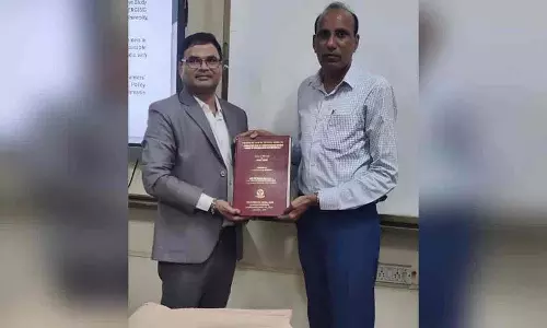 श्रीनिवास कत्तेरसला को OU समाजशास्त्र विभाग में डॉक्टरेट की उपाधि मिली