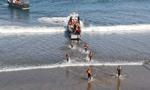 Indian Navy ने द्विवार्षिक संयुक्त उभयचर अभ्यास जल प्रहार का किया समापन