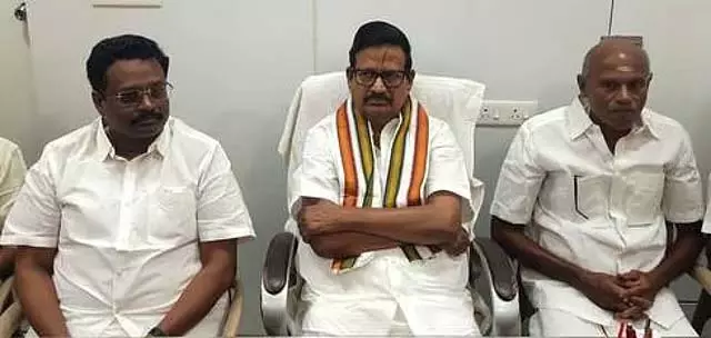शासन में हिस्सेदारी मांगना हमारा अधिकार है: K.S. Alagiri शासन में हिस्सेदारी मांगना हमारा अधिकार है: K.S. Alagiri
