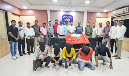 क्राइम ब्रांच की बड़ी कार्रवाई, डकैत गिरोह के 5 गिरफ्तार क्राइम ब्रांच की बड़ी कार्रवाई, डकैत गिरोह के 5 गिरफ्तार