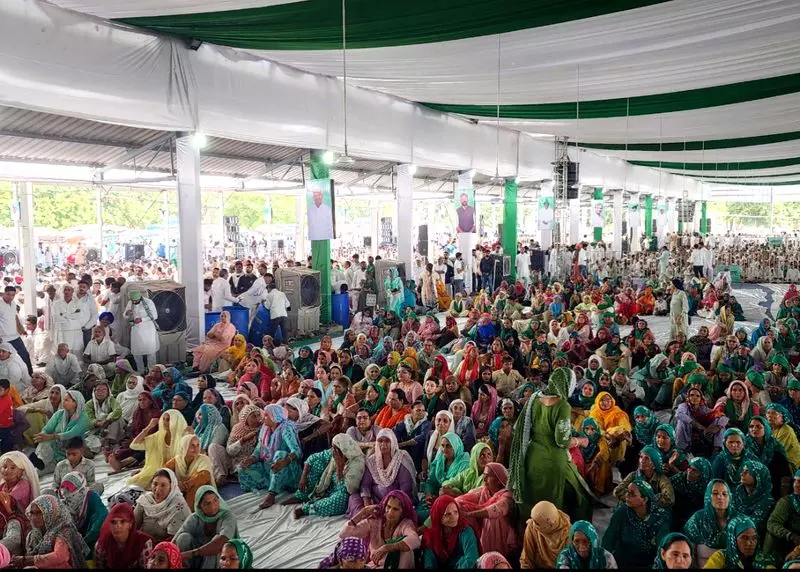 Haryana : देवीलाल के सम्मान में इनेलो की रैली में क्षेत्र के शीर्ष राजनीतिक नेता जुटे Haryana : देवीलाल के सम्मान में इनेलो की रैली में क्षेत्र के शीर्ष राजनीतिक नेता जुटे