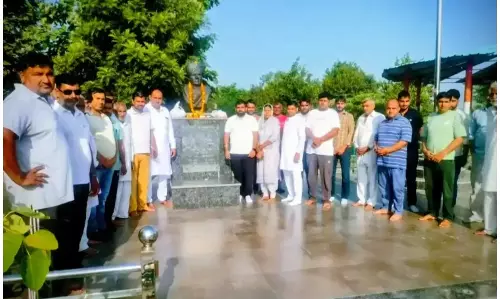 Panipat: ताऊ देवीलाल की जयंती पर इसराना में लगा श्रद्धा का मेला