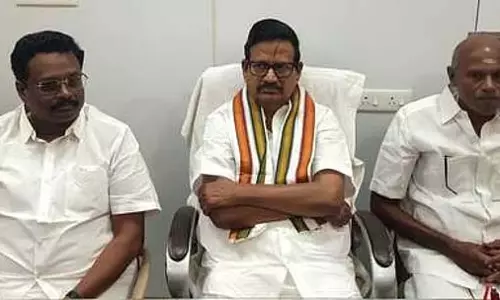 शासन में हिस्सेदारी मांगना हमारा अधिकार है: K.S. Alagiri शासन में हिस्सेदारी मांगना हमारा अधिकार है: K.S. Alagiri