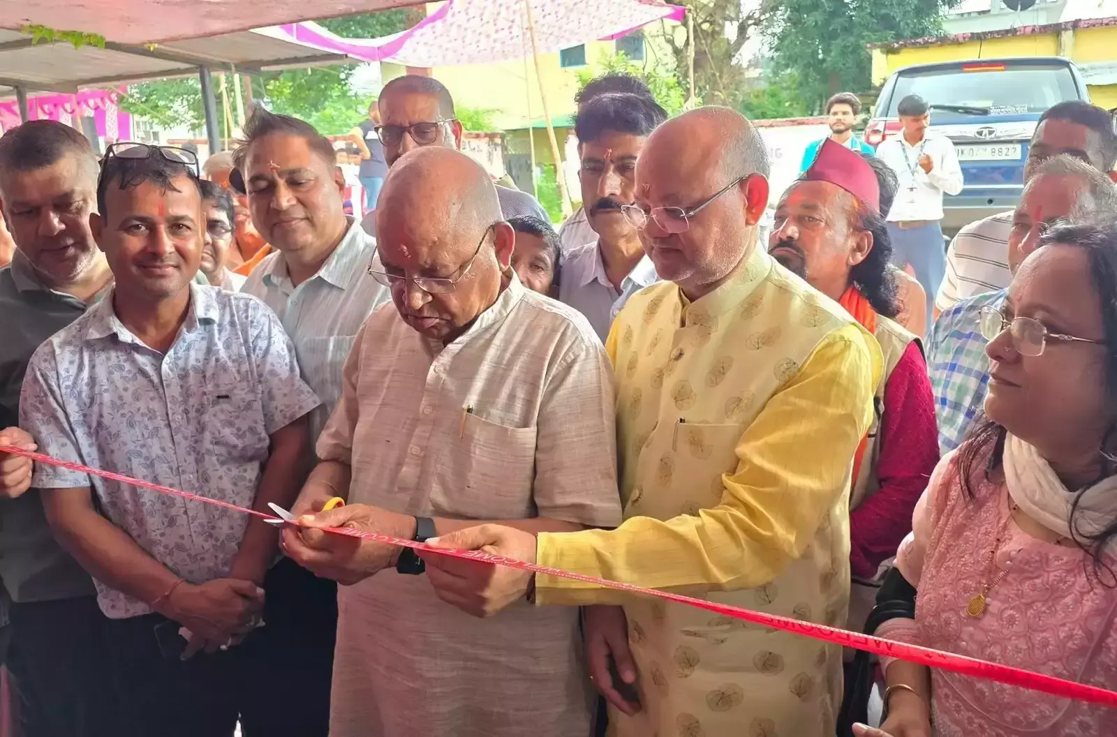 Haldwani: ग्रामीणों के लिए आयोजित स्वास्थ्य शिविर सफल