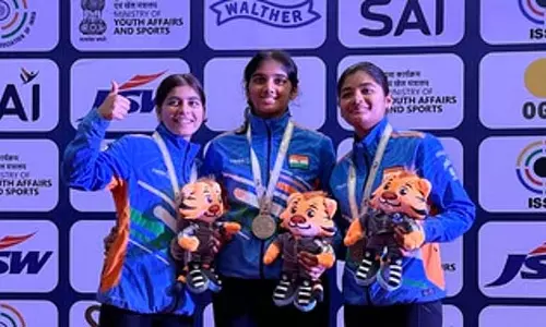 भारतीय जूनियर महिला टीम ने तीनों पदक जीतकर उत्कृष्ट प्रदर्शन किया