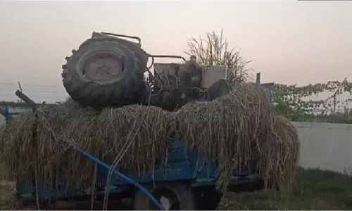 Haryana: ओवरलोड ट्रैक्टर-ट्रॉली पलटने से पिता-पुत्र की दर्दनाक मौत Haryana: ओवरलोड ट्रैक्टर-ट्रॉली पलटने से पिता-पुत्र की दर्दनाक मौत