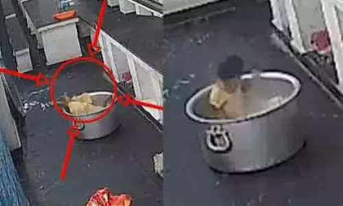 Andhra Pradesh: गर्म दूध के कंटेनर में गिरने से 17 महीने की बच्ची की मौत