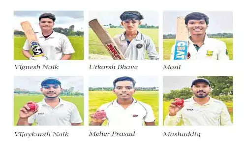 बी सचेत ने HCA अंडर-23 संभावित मैच के पहले दिन नाबाद 102 रन बनाए बी सचेत ने HCA अंडर-23 संभावित मैच के पहले दिन नाबाद 102 रन बनाए