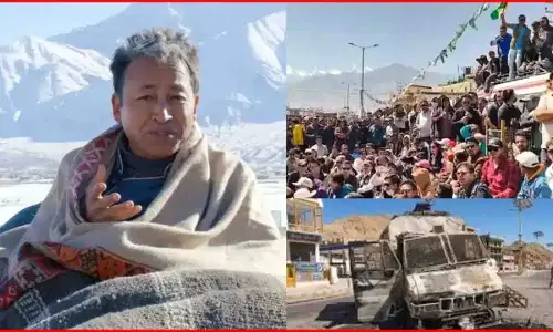 सोनम वांगचुक को किया गिरफ्तार, पुलिस का बड़ा एक्शन सोनम वांगचुक को किया गिरफ्तार, पुलिस का बड़ा एक्शन