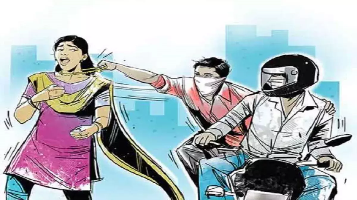 Jabalpur: भाजपा नेता की मां से बाइक सवारों ने छीनी चेन Jabalpur: भाजपा नेता की मां से बाइक सवारों ने छीनी चेन