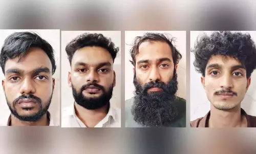 Kerala : युवक के अपहरण के मामले में चार लोग गिरफ्तार।