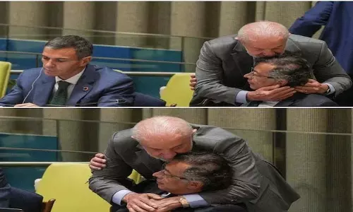 Brazil के राष्ट्रपति लूला ने कोलंबियाई नेता पेट्रो का सिर क्यों चूमा?