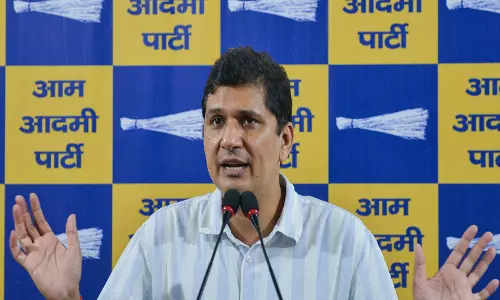 सौरभ भारद्वाज ने यूईआर-2 टोल पर भाजपा पर विश्वासघात का आरोप लगाया