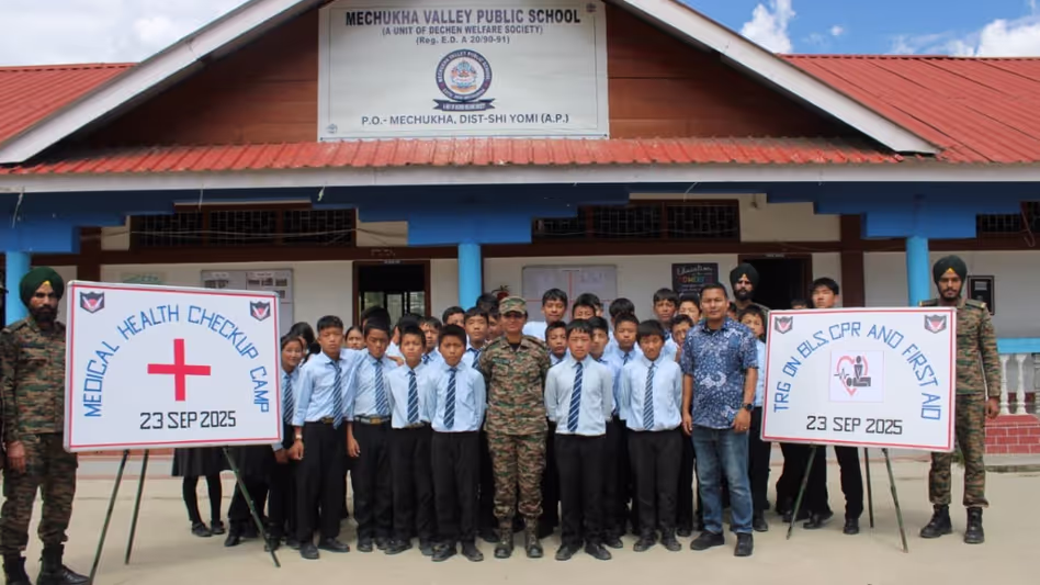 Arunachal : मेनचुखा वैली पब्लिक स्कूल में स्वास्थ्य और जागरूकता अभियान छात्रों और कर्मचारियों को सशक्त बनाता है